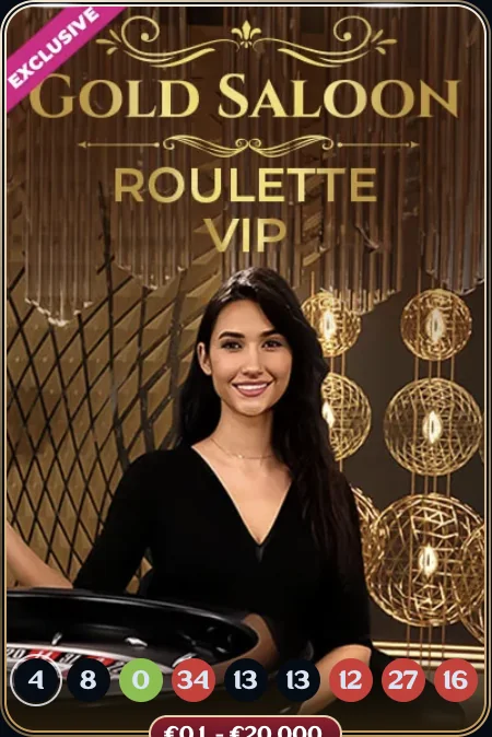 Gold Saloon VIP Speed Roulette Millioner Casino: Gold Saloon VIP Speed Roulette